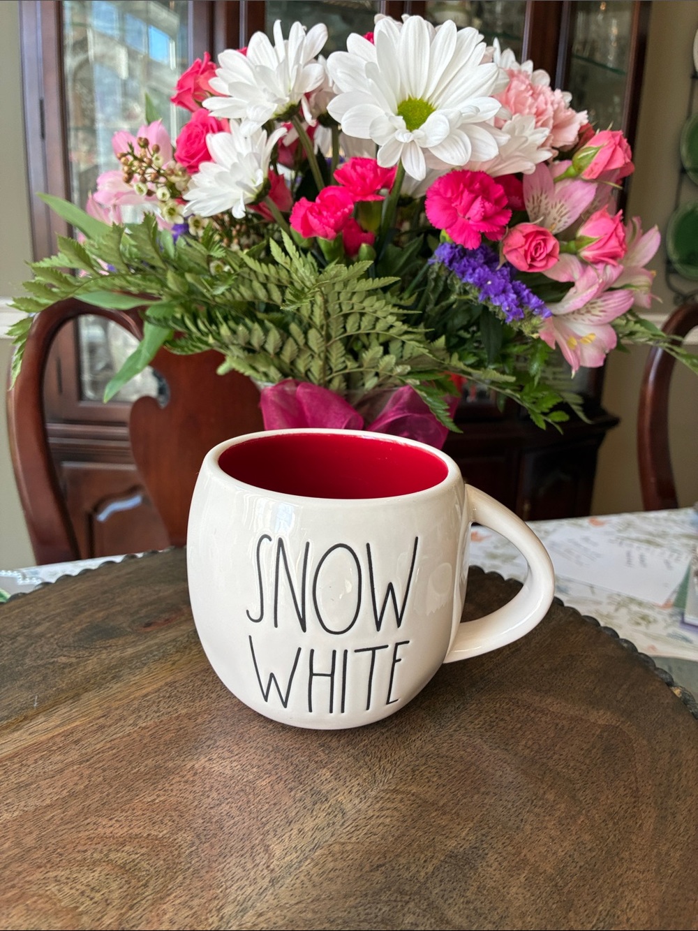 Disney Princess Rae Dunn Artisan Collection Snow White Ceramic Mug